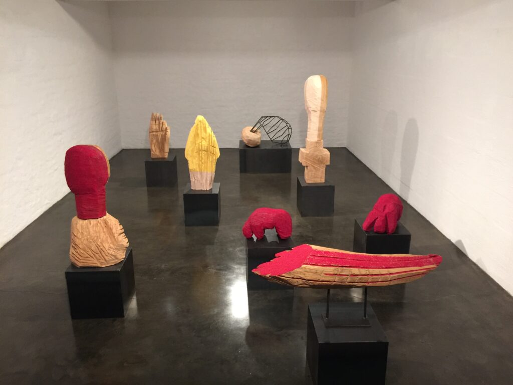 Annabelle Hyvrier Personal exhibition, 'Violent fantasies', Roberto Polo's gallery, march 2017. Brussels