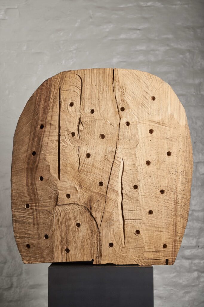 Annabelle Hyvrier, 'Handsome', 2017, chestnut tree, ht: 70cm, l: 67cm